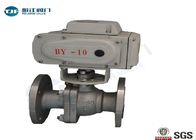 ASME B16.34 SS 304 Electric Ball Valve AC 220V Type For Oil Industry supplier