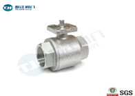Direct Mount Threaded 2 Piece Ball Valve DIN 17745 For Chemical Industry supplier