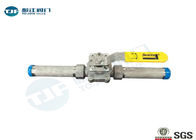 Stainless / Carbon Steel Direct Mount Top Entry Ball Valve 800 WOG PN55 supplier