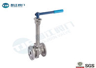 2 - Piece Flanged Full Port Cryogenic Ball Valve Flanged RF End  LCB / WCC supplier