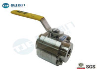 3 Piece High Pressure Ball Valve 150 PSI Saturated Steam Class CF8M / WCB Made supplier