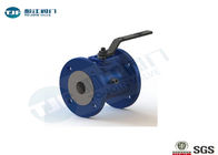 Jacketed Industrial Ball Valve Direct - Mount One Piece Flanged DIN / ISO 5211 supplier