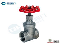 Threaded Industrial Gate Valve CF8 / CF8M / ASTM A 216 WCB Type Available supplier