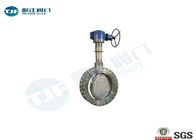Cryogenic Flanged Wafer Butterfly Valve , Triple Offset Butterfly Valve supplier