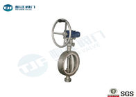 Ceramic Seat Wafer Type Butterfly Valve Cavitation Resistant With Manual Lever supplier