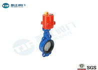 110V - 230V Electrically Operated Butterfly Valve Cast Steel Material Made supplier