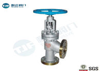 CF8M Angle Type Globe Stop Valve ASME B16.34 Class 600 LB For Hot Water supplier