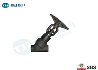 Class 800 LB Y Pattern Globe Valve , Forged Steel A 105 Threaded Globe Valve supplier