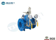 Flanged Hydraulic Control Valve / Shut Off Valve For Living Emergency Water Supply System supplier
