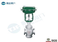 Double Seat Steam Control Valve With Multi - Spring Diaphragm Actuator supplier