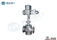 Electric Double Seat Steam Control Valve For Temperature / Pressure Regulating supplier