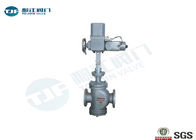 Electric Double Seat Steam Control Valve For Temperature / Pressure Regulating supplier
