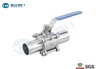 Stainless Steel 316 L Sanitary  Ball Valve in Welding Ends For Beer Industry supplier