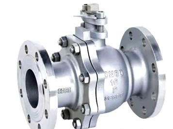 Silver Industrial Ball Valve Flange Soft Seal Floating Ball Valve 316L Pipeline