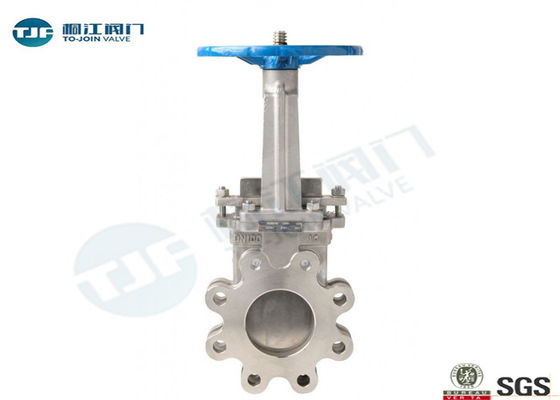 Manual Operation Industrial Gate Valve Unidirectional Wafer Knife Edge Type