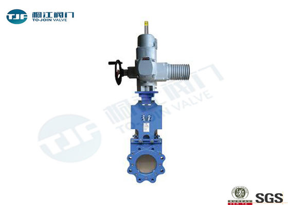 Rising Stem Gate Valve Electric Actuator Operated For Steel Industry