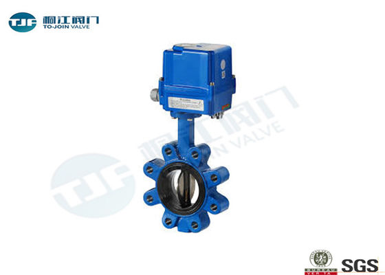 Cast Iron Wafer Butterfly Valve PN10 / PN 16 For Water Source Projects