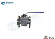 Direct Mountable Industrial Ball Valve , Flanged Top Entry Ball Valve supplier