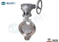 WCB / Stainless Steel Wafer Butterfly Valves Triple Eccentric Metal Seated Type supplier