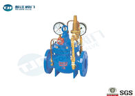 Flanged Hydraulic Control Valve / Shut Off Valve For Living Emergency Water Supply System supplier