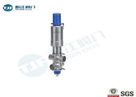 Double Seat Stainless Steel Sanitary Valves / Mixproof Valve ANSI 316L PN 10 Bar supplier
