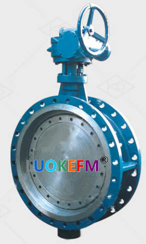 CF8M Hard Seal Pneumatic Butterfly Valve Steam Water Butterfly Valve WC6
