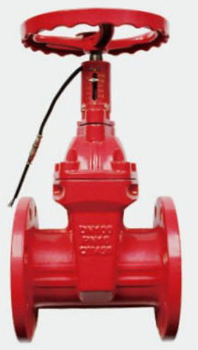 Corrosion Resistant Fire Gate Valve Signal Grooved End Gate Valve DN200 20Cr13