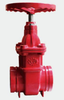 Copper Fire Valve Double Acting Protective Grooved Gate Valve DN50