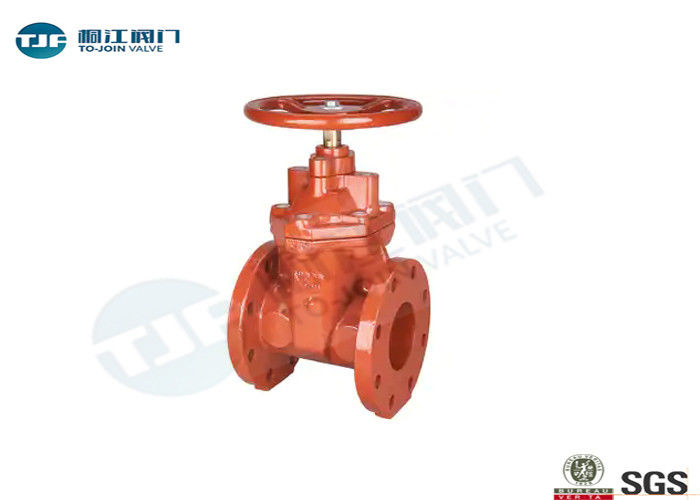 Ductile Iron Industrial Gate Valve , Non Rising Type Grooved Gate Valve supplier
