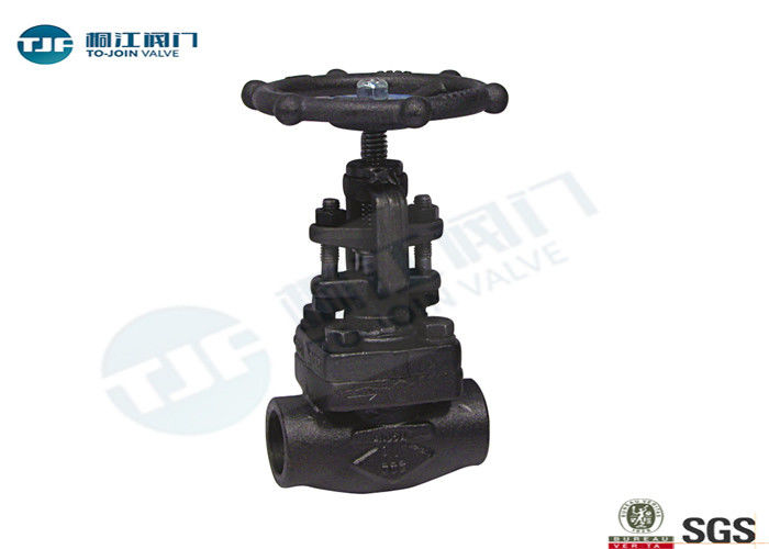 Forged Steel A105 Manual Globe Valve Class 800 NPT Threaded Type supplier