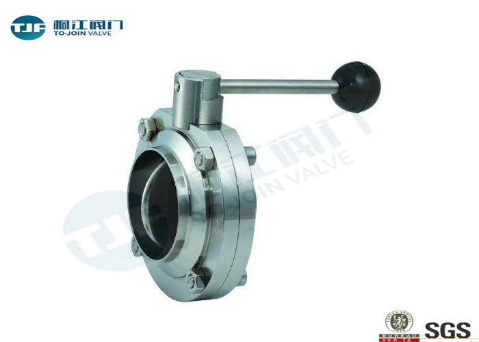 Butt - Weld Stainless Steel Sanitary Valves DN15 - DN300 With Pull Handle supplier